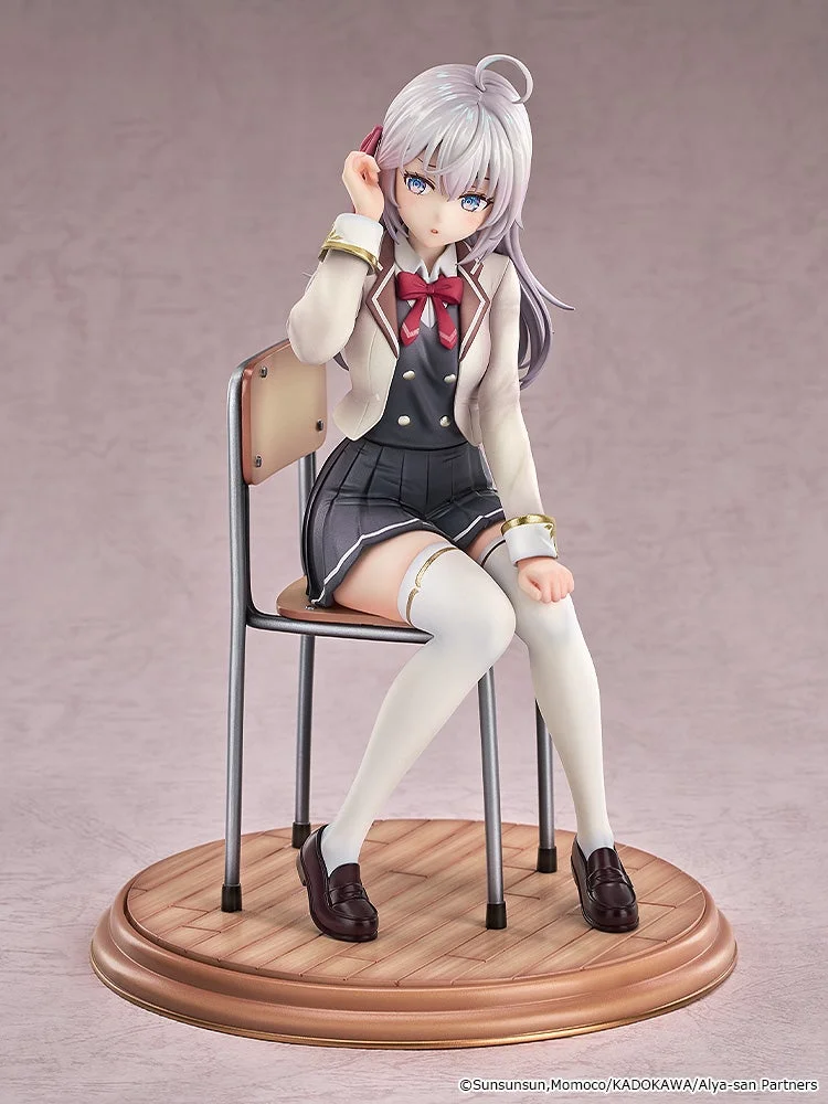 Figurine Alisa Mikhailovna Kujou Ver. School Uniform de Alya Sometimes Hides Her Feelings in Russian par Good Smile Arts Shanghai